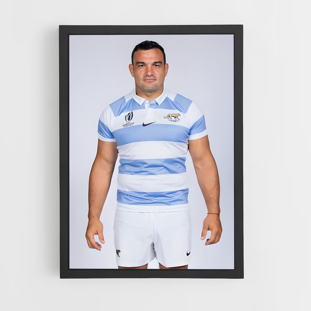 Poster Agustin creevy – affiche Rugby (vue 2)
